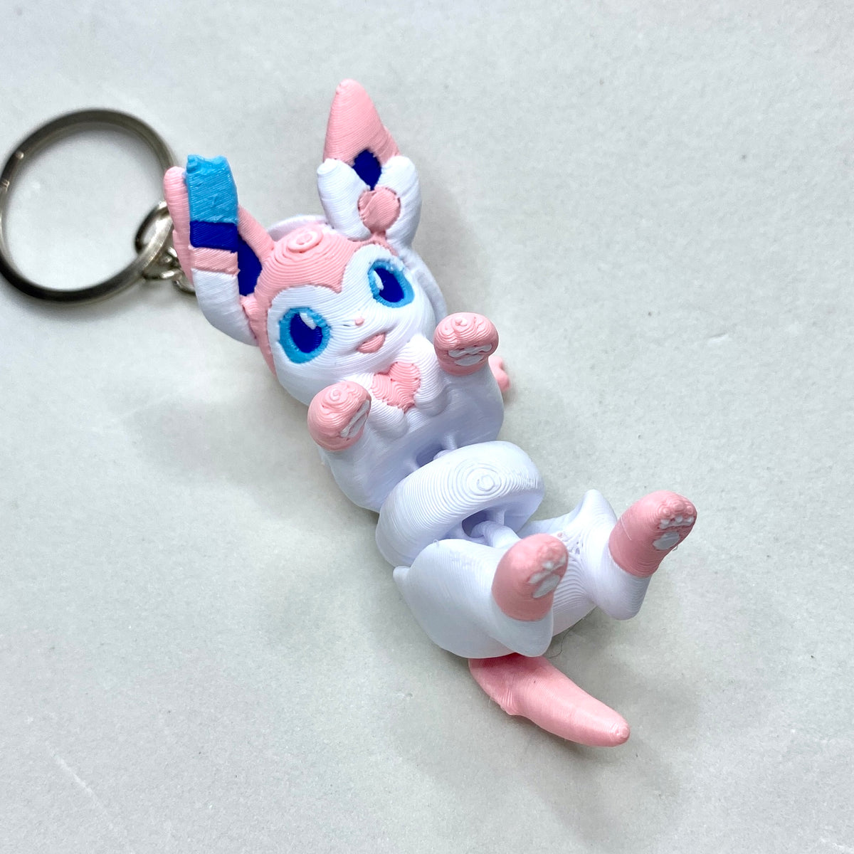 Chaveiro 3D Sylveon Pokémon