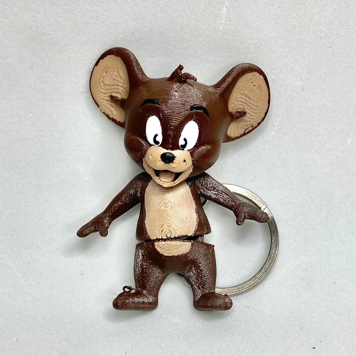 Chaveiro 3D Jerry Tom e Jerry Articulado