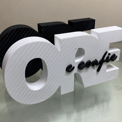 Decoração "Ore e Confie" em Impressão 3D – Placa Decorativa Inspiradora