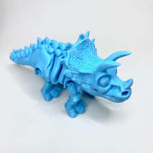 Triceratops Articulado em Impressão 3D