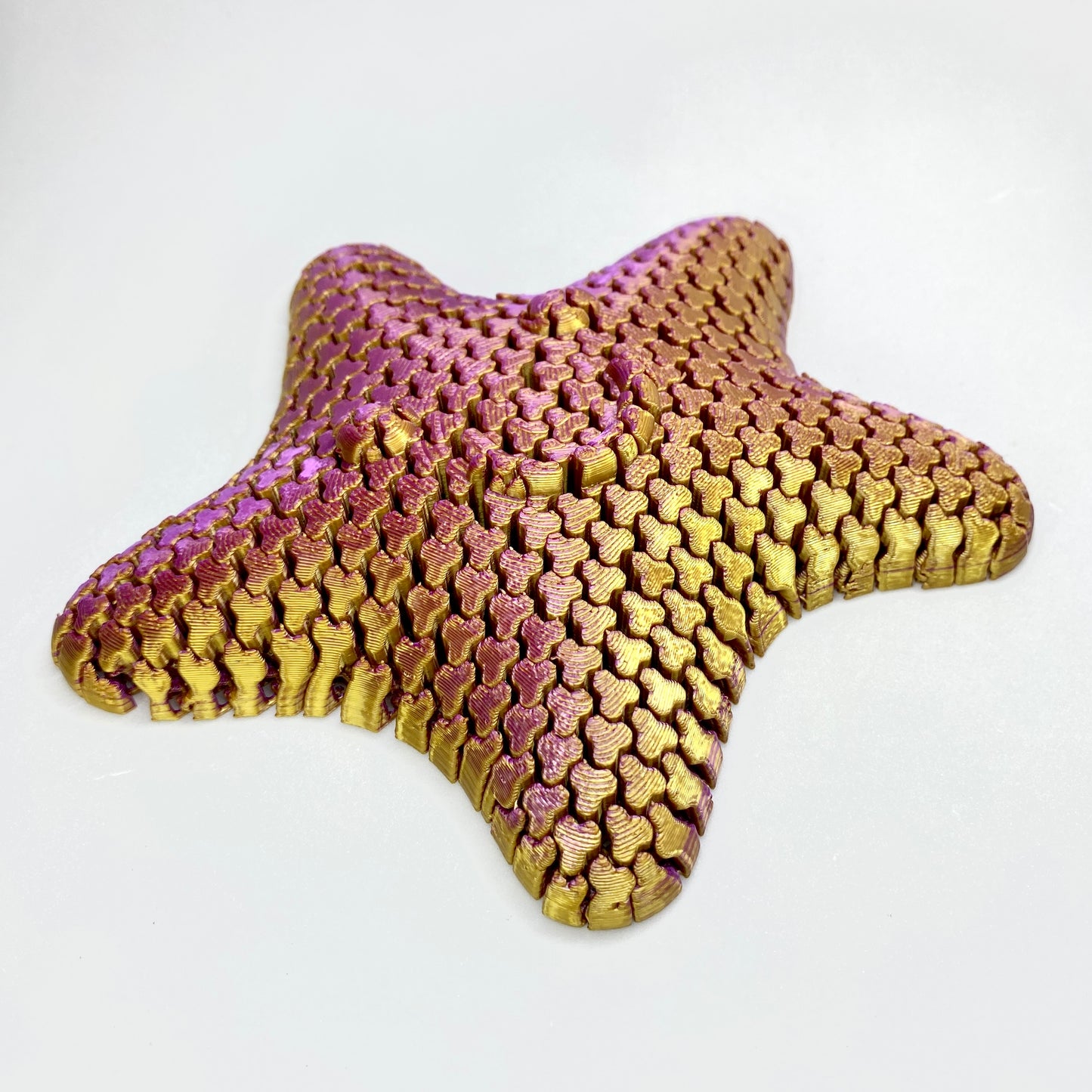 Estrela-do-Mar Sensorial Articulada em Impressão 3D