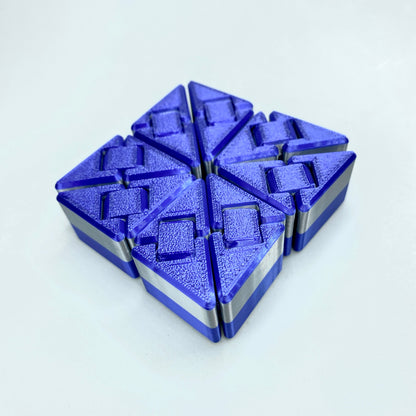 Origami Infinito – Cubo Sensorial Articulado em Impressão 3D