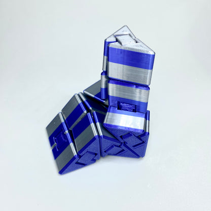 Origami Infinito – Cubo Sensorial Articulado em Impressão 3D