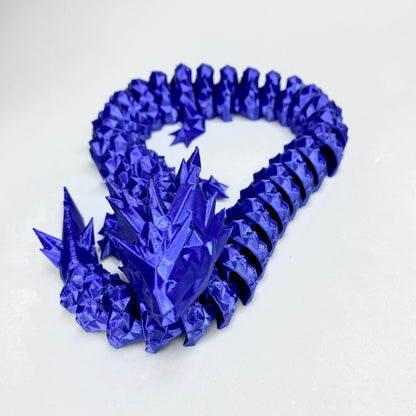 Dragão Articulado em Impressão 3D – Brinquedo Sensorial Flexível