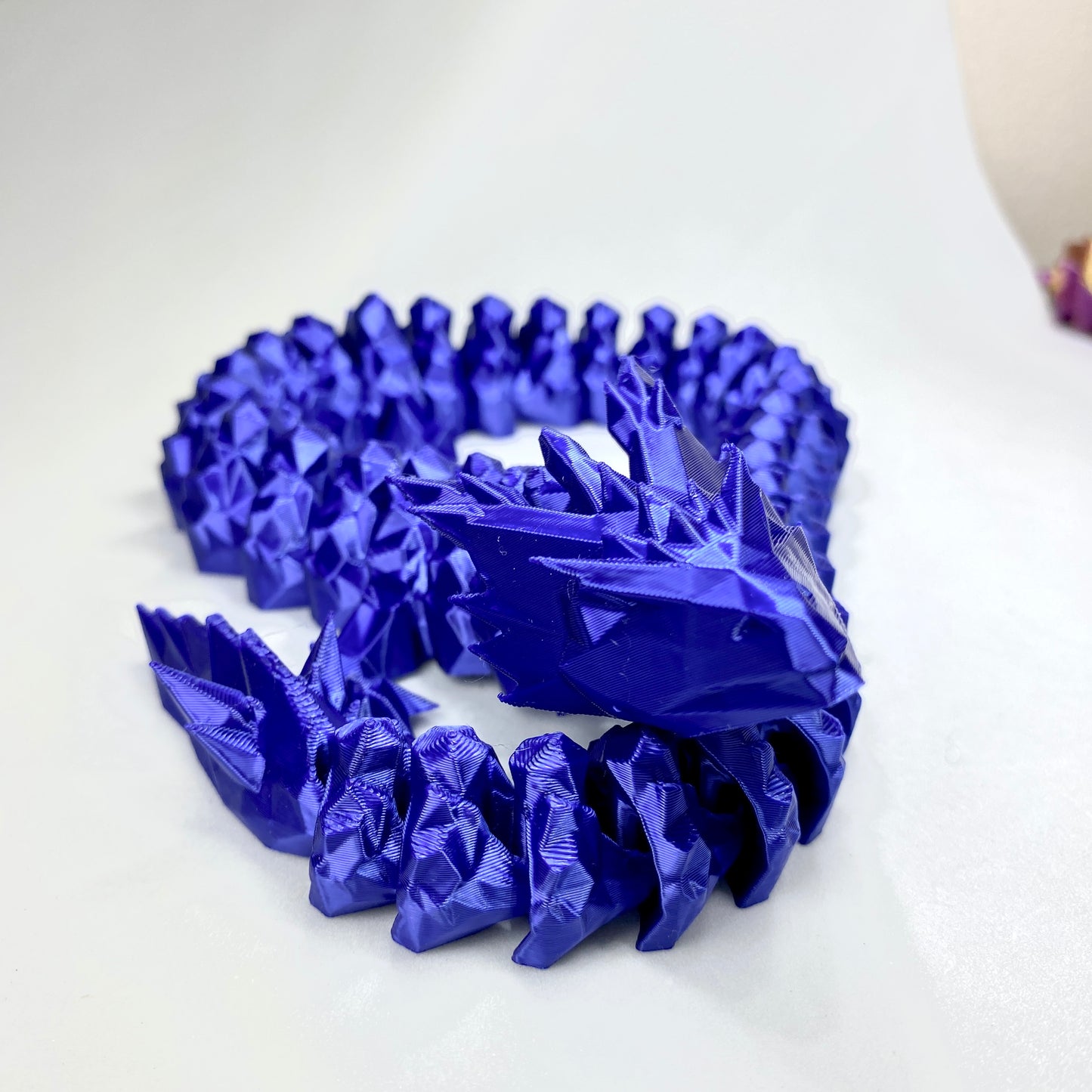 Dragão Articulado em Impressão 3D – Brinquedo Sensorial Flexível
