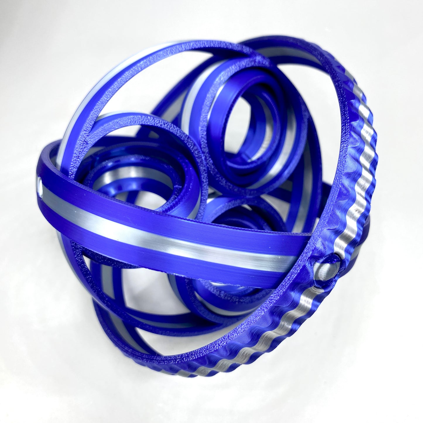 Esfera Giroscópica Sensorial Articulada – Impressão 3D