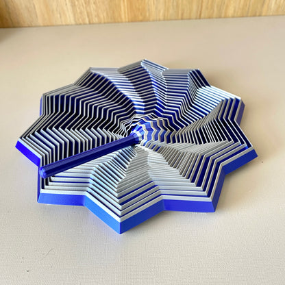 Espiral Sensorial em 3D – Brinquedo Antiestresse