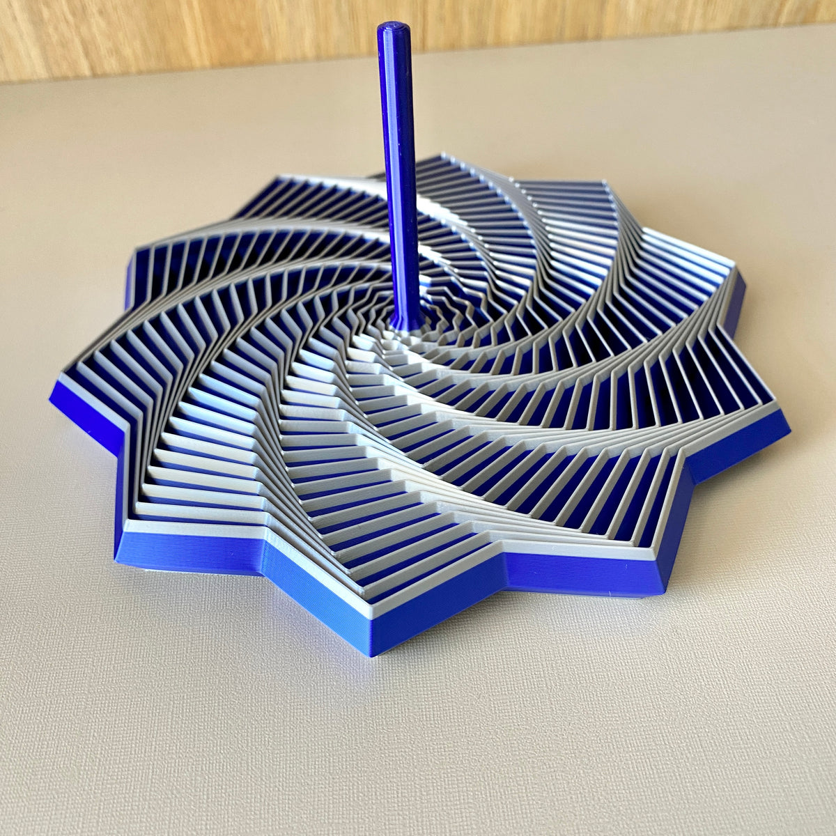 Espiral Sensorial em 3D – Brinquedo Antiestresse