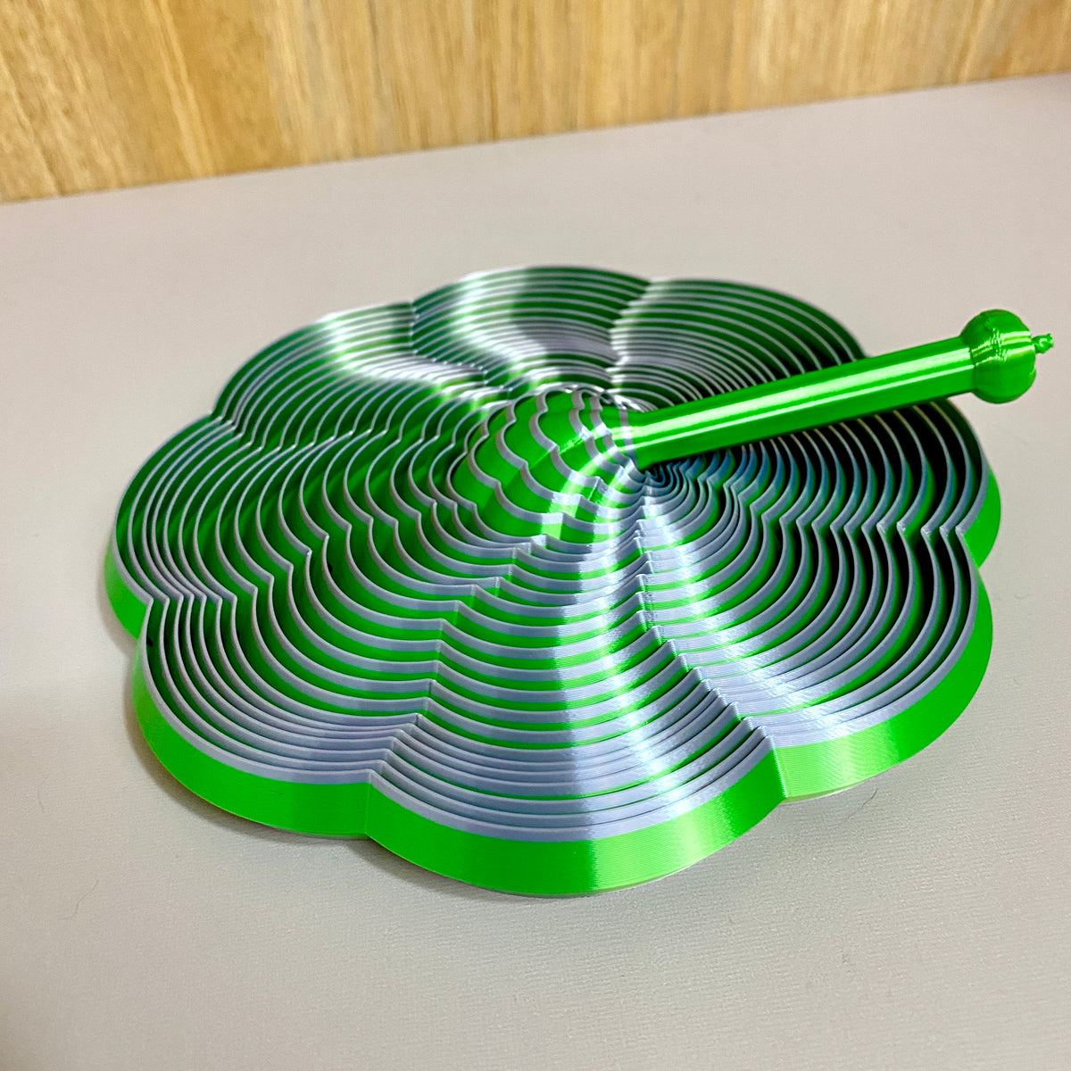 Espiral Sensorial em 3D – Brinquedo Antiestresse