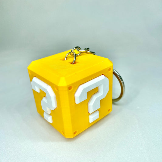 Chaveiro Cubo de Interrogação Super Mario