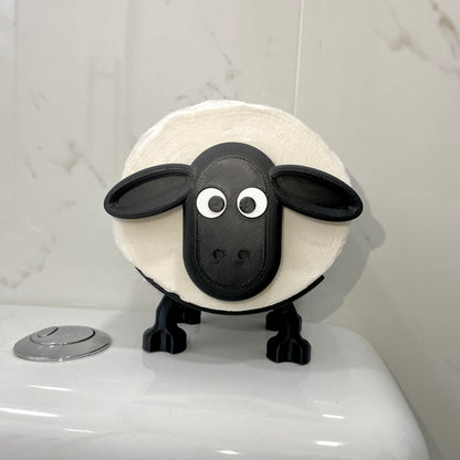 Suporte para Papel Higiênico Ovelha – Decorativo e Criativo em Impressão 3D