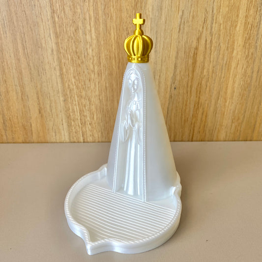 Porta-Terço Nossa Senhora | Decoração Religiosa em 3D