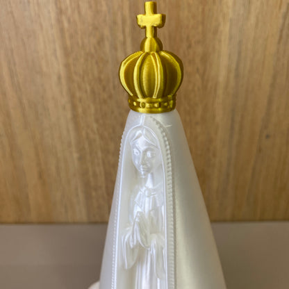 Porta-Terço Nossa Senhora | Decoração Religiosa em 3D