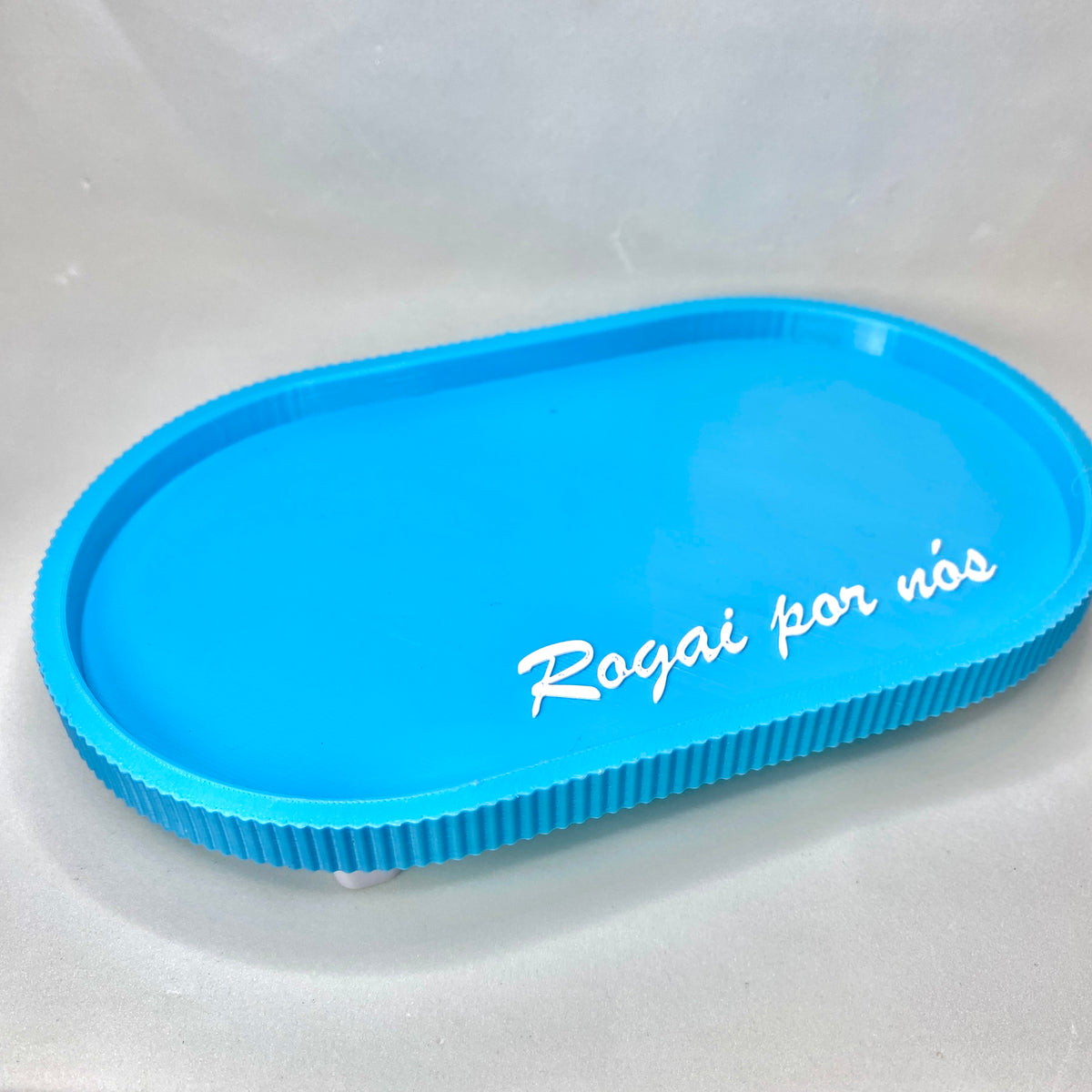 Kit Nossa Senhora com Vela LED | Decoração Religiosa 3D