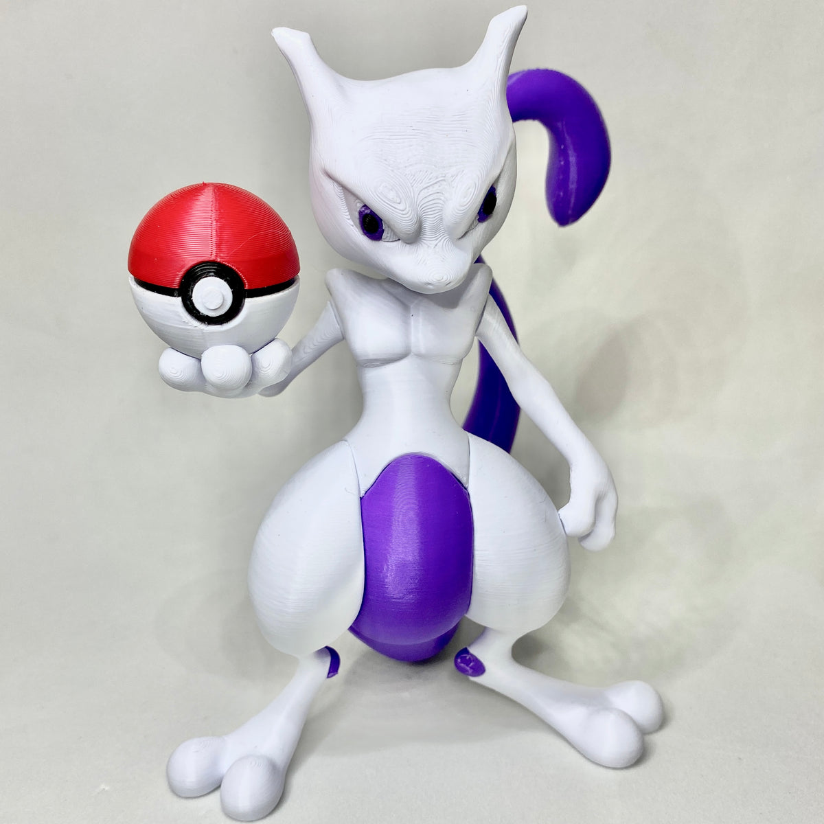 Mewtwo em 3D – Figura Colecionável Pokémon Impressa em 3D