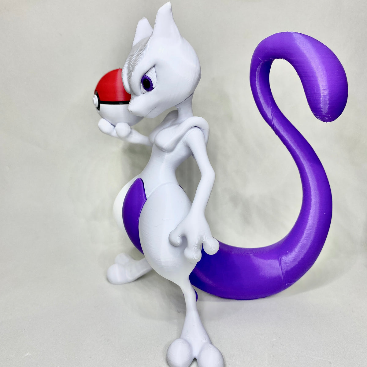 Mewtwo em 3D – Figura Colecionável Pokémon Impressa em 3D
