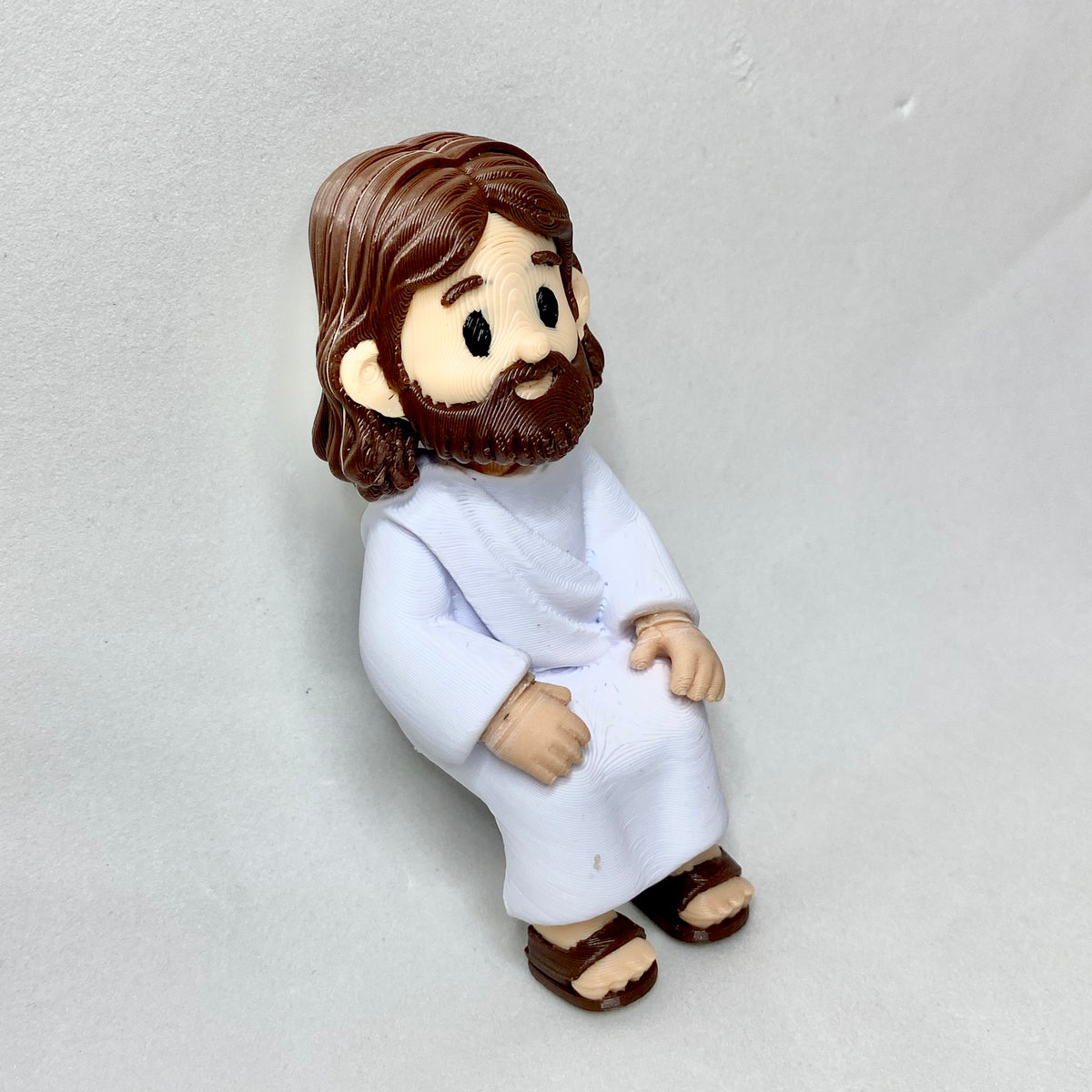 Jesus Cristo em 3D 7cm – Figura Religiosa Decorativa