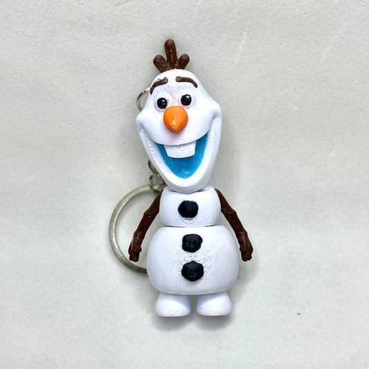 Chaveiro 3D Olaf Frozen